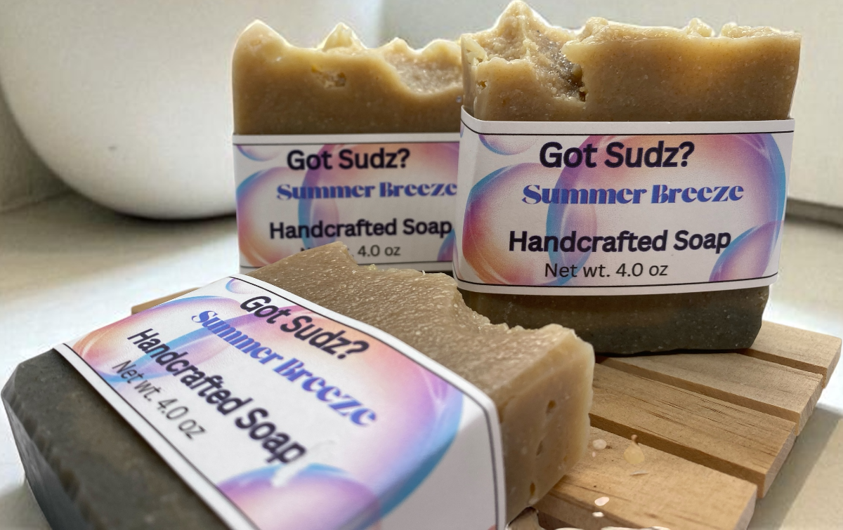 handmade Summer Breeze soap
