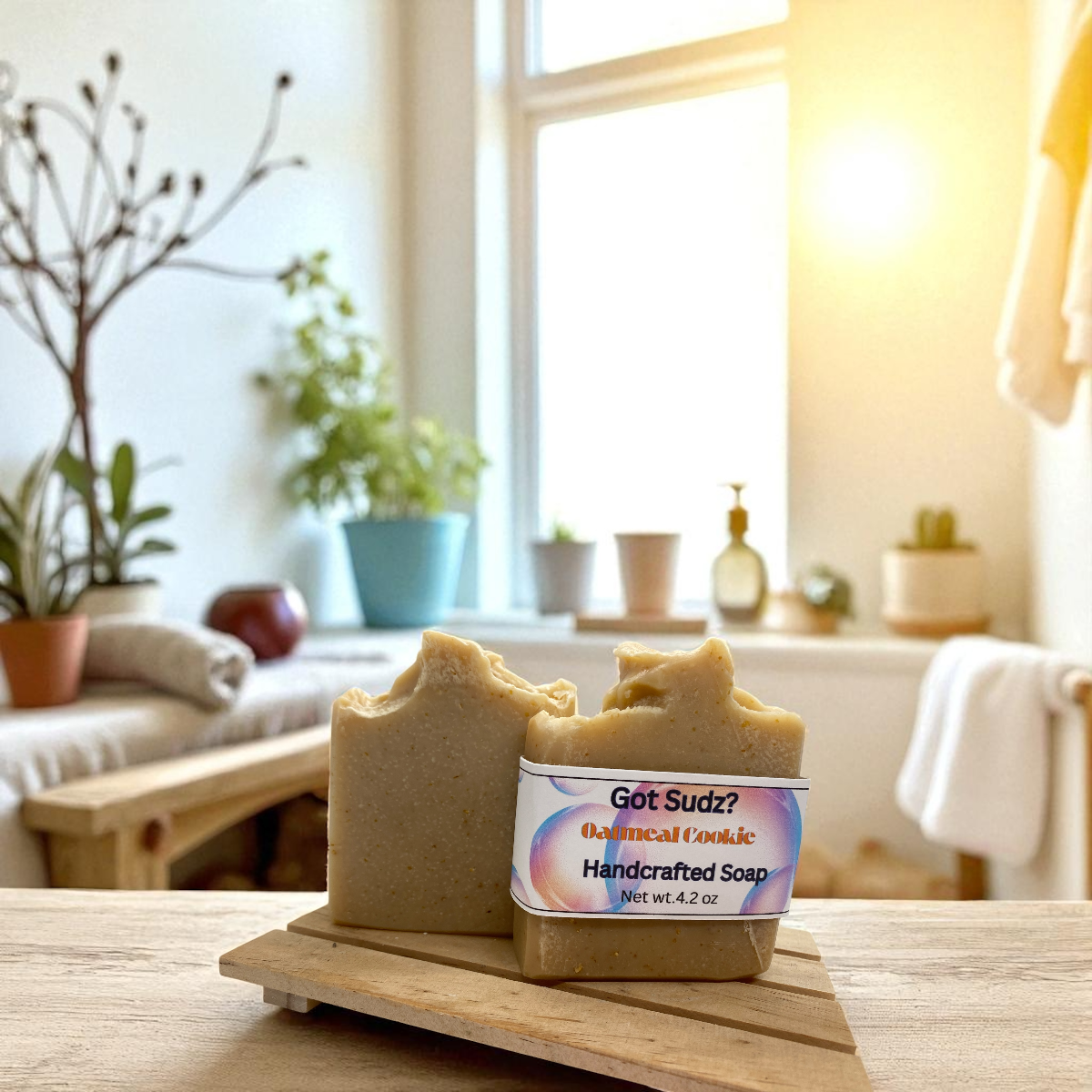 handmade Oatmeal Cookie Soap