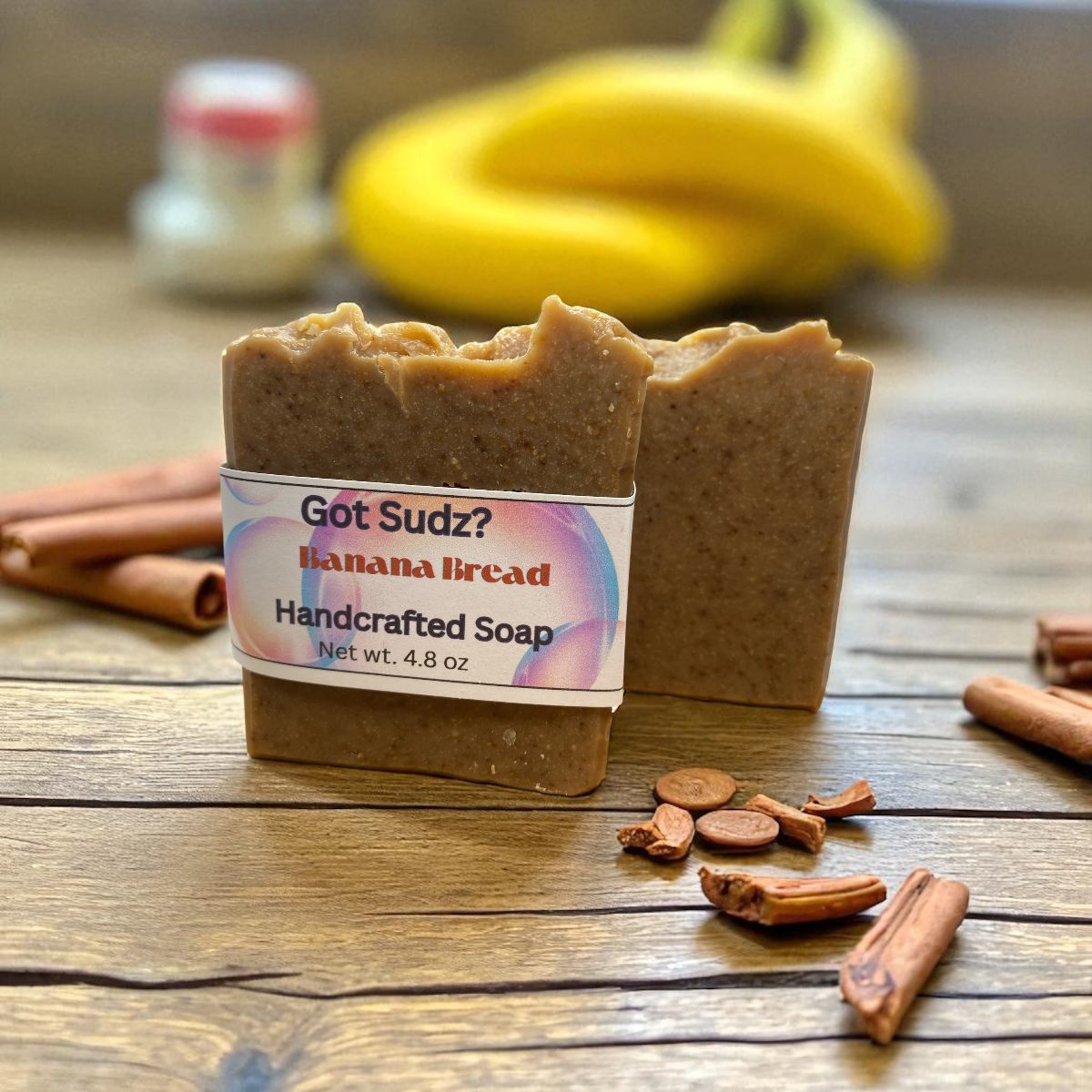 handmade Banana Bread soap