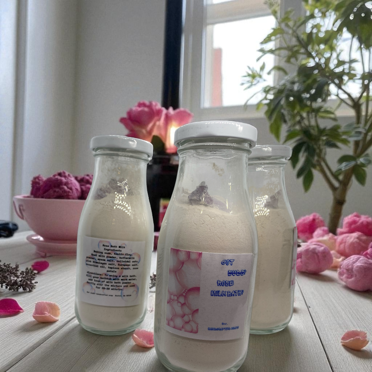 Rose Bath Milk